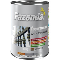 Грунтовка FAZENDA ГФ-021, 0,9 кг, сірий